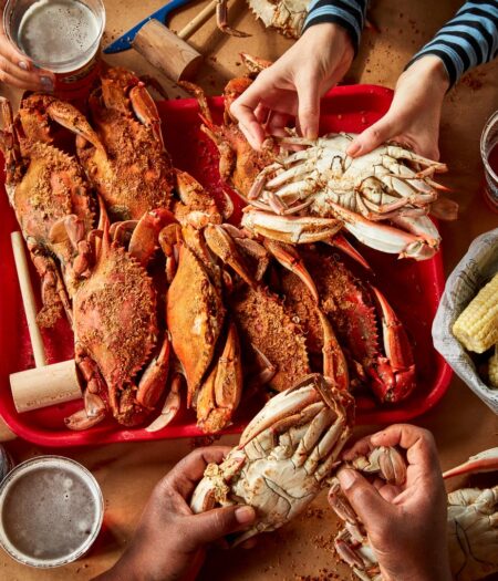 How to pick a crab in Baltimore, Maryland.