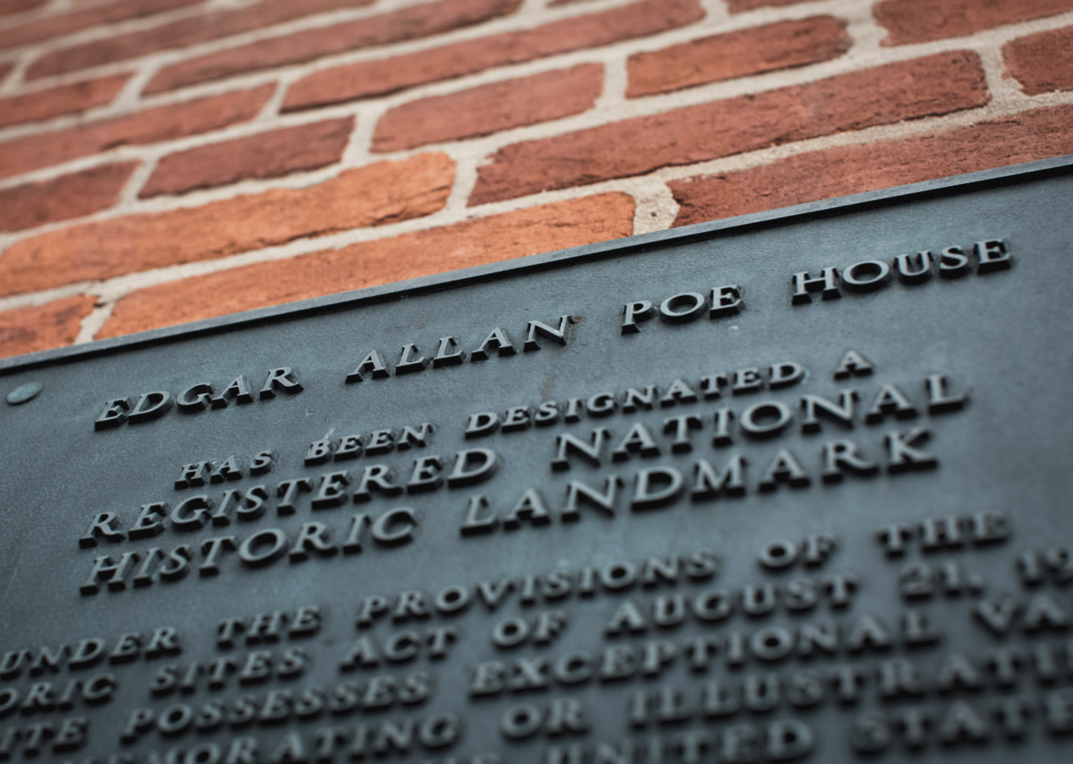 Explore Edgar Allan Poe S Baltimore Legacy Visit Baltimore