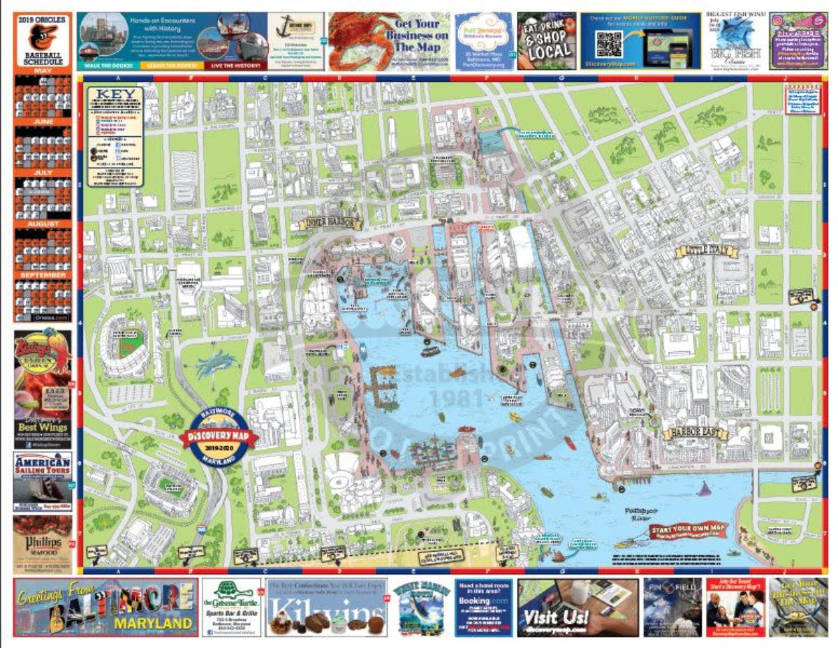 map of baltimore harbor        <h3 class=