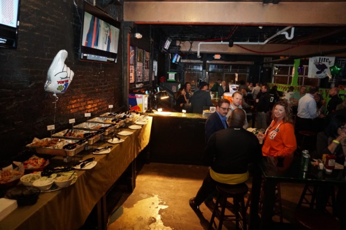 Buffet in Side Bar Event Area