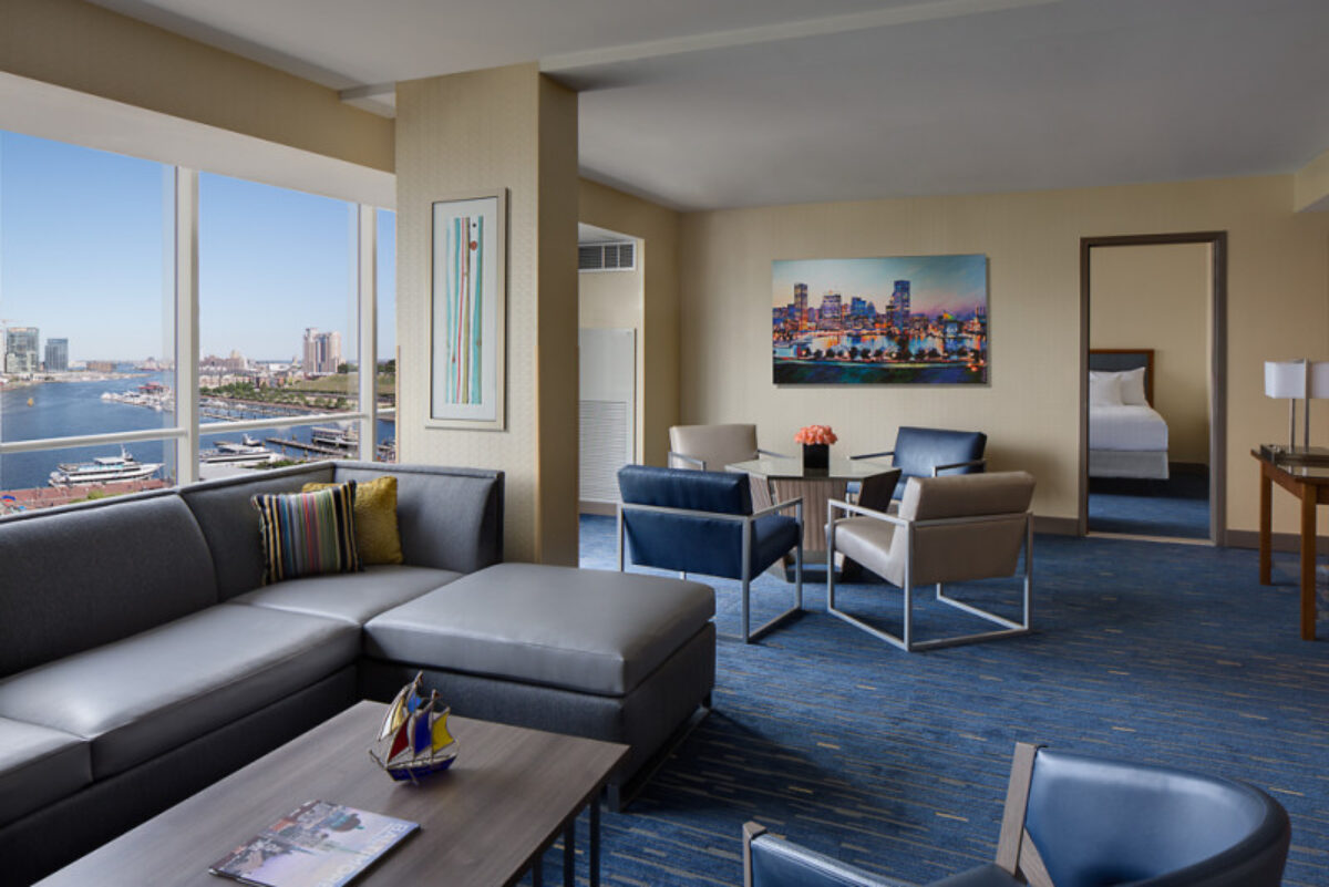Hyatt Regency Baltimore Inner Harbor Premier Suite Parlor