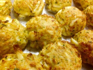 Gertrude's crab cakes