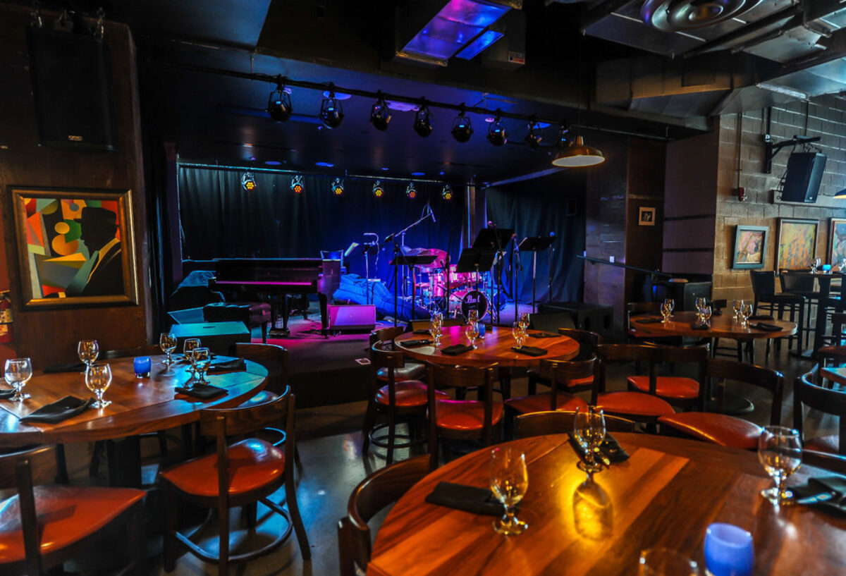 Dining and stage at Keystone Korner