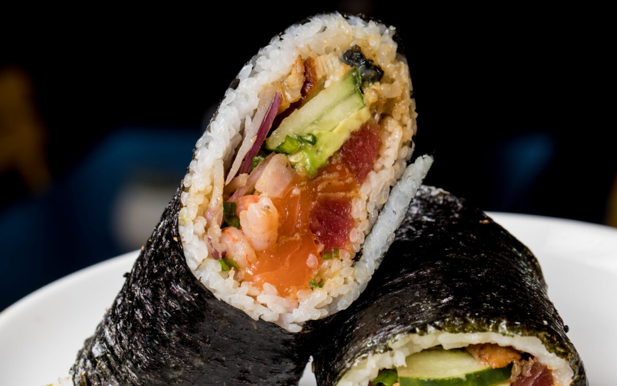 Sushi Burrito at R. House