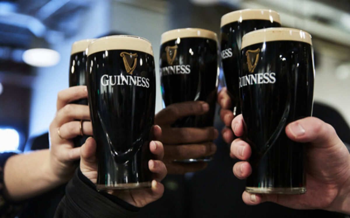 Guinness pints