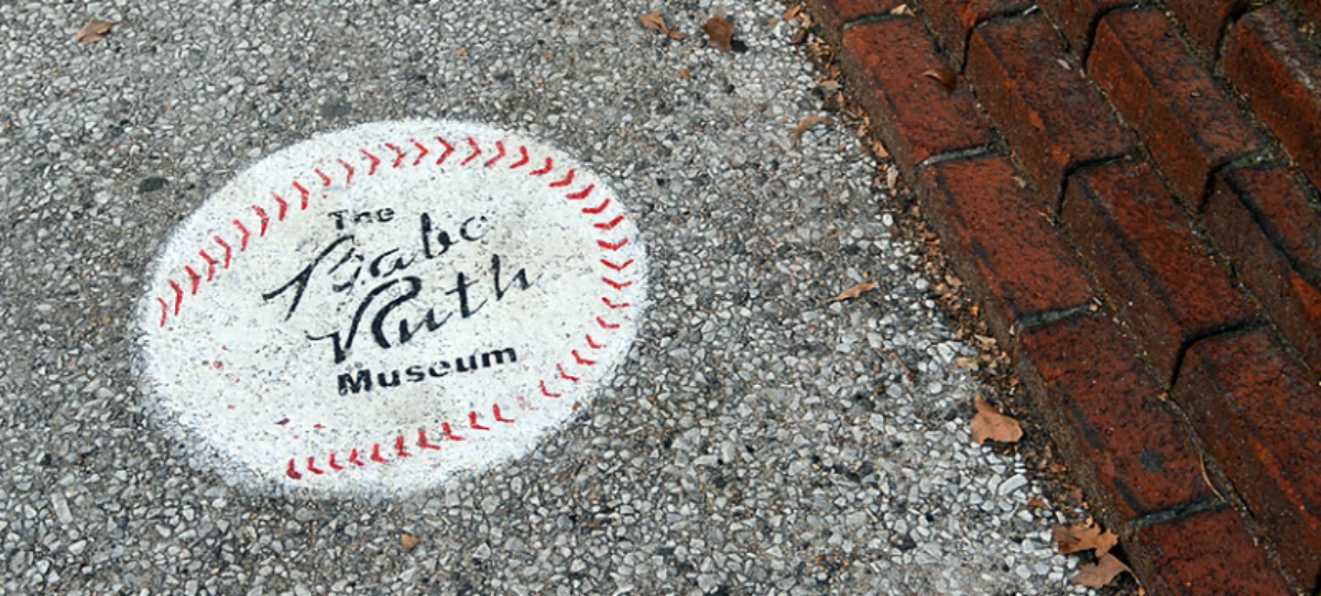 Babe Ruth's Louisville Slugger Mini Bat  Babe Ruth Birthplace Museum  Baltimore MD