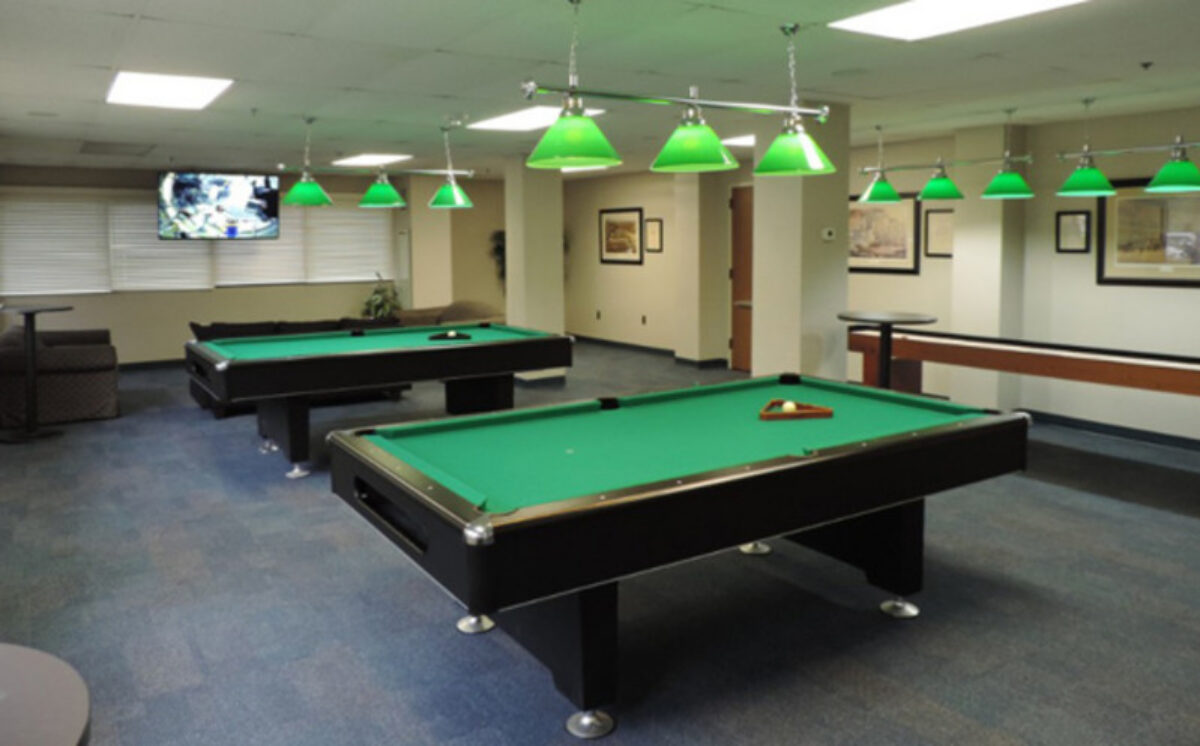 Maritime Conference Center pool tables