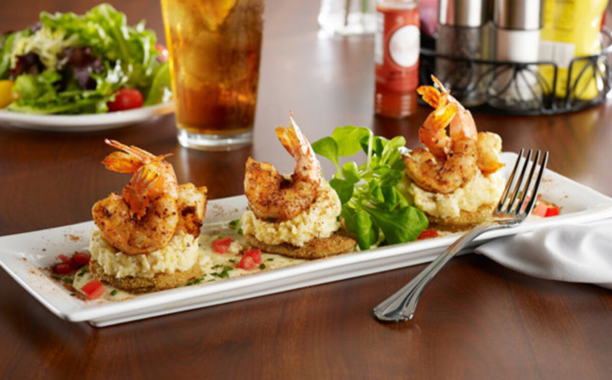 Miss Shirley's Cafe Annapolis shrimp meal