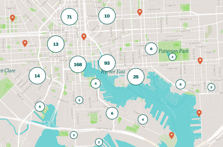 Baltimore City And Neighborhood Maps Visit Baltimore 2513