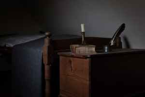A room in the edgar allan poe house