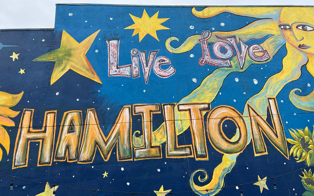 Live Love Hamilton Mural