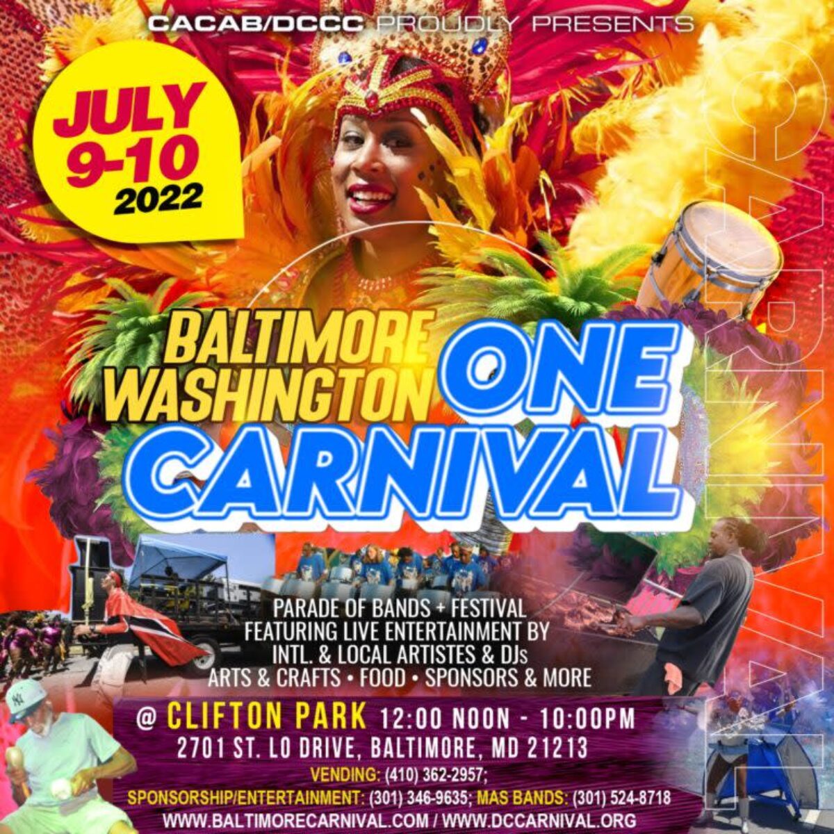 Baltimore Washington ONE Carnival Visit Baltimore