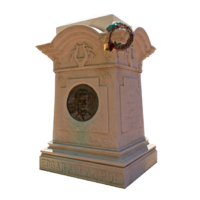 Poe's grave marker