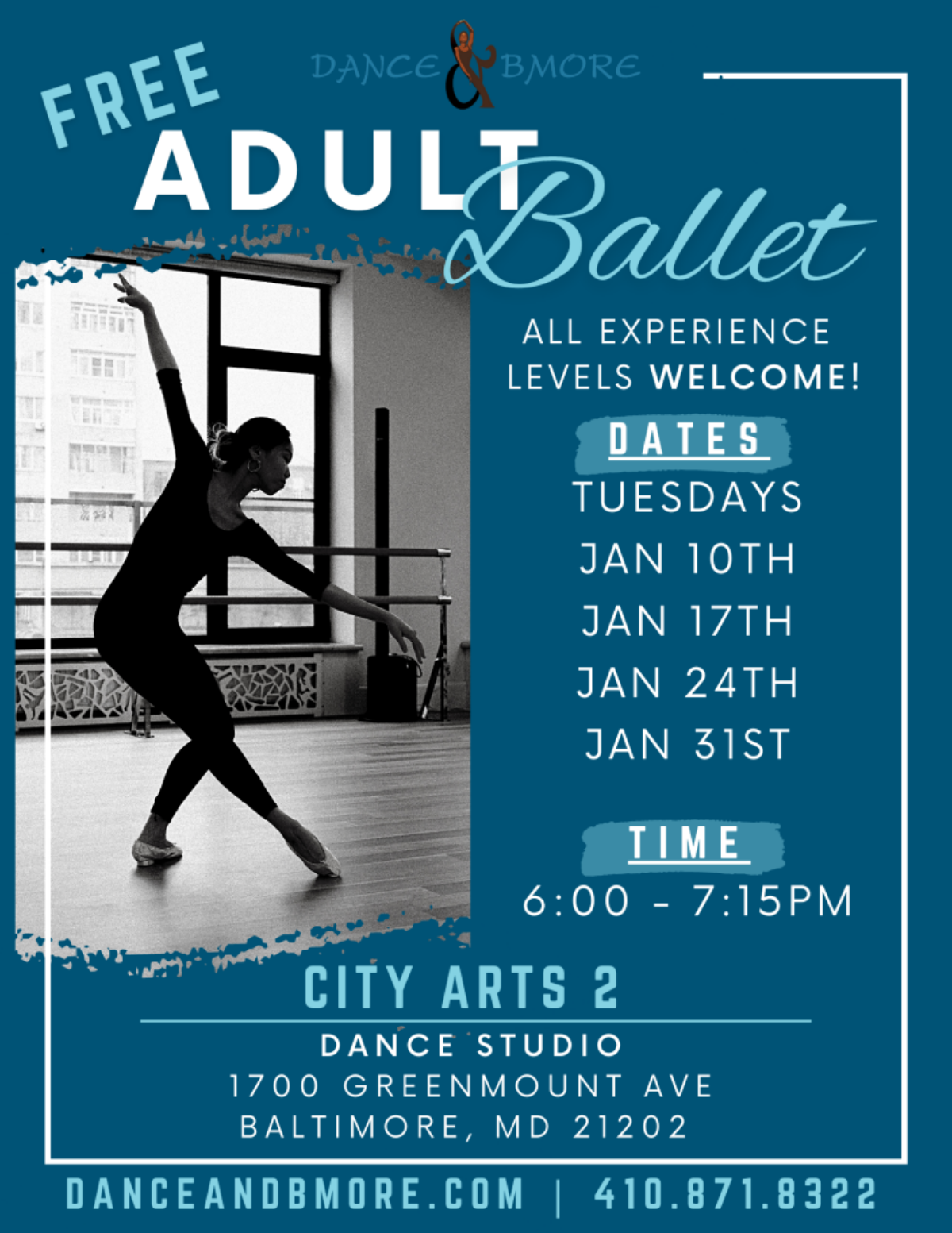 Free Adult Ballet Classes Visit Baltimore 