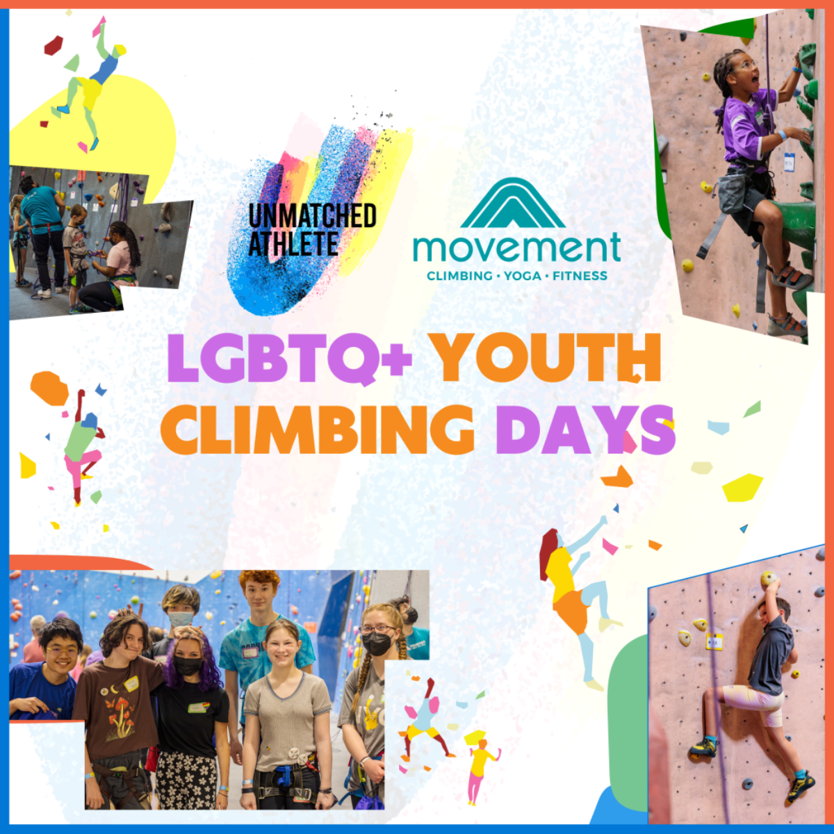 LGBTQ+ Youth Climbing Days @ Movement Hampden