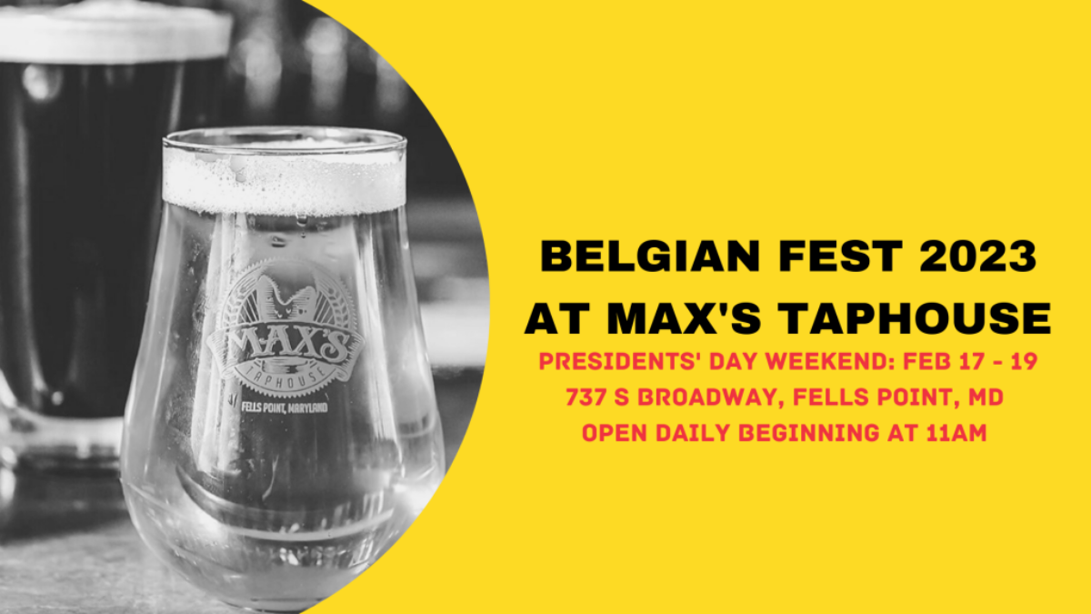 ANNUAL BELGIAN BEER FEST 2023 AT MAX'S TAPHOUSE
