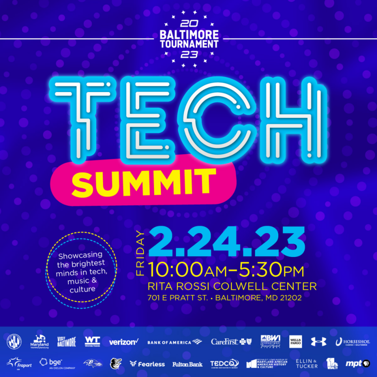 CIAA Tech Summit Visit Baltimore