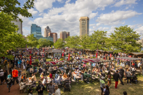 wine village atmosphere