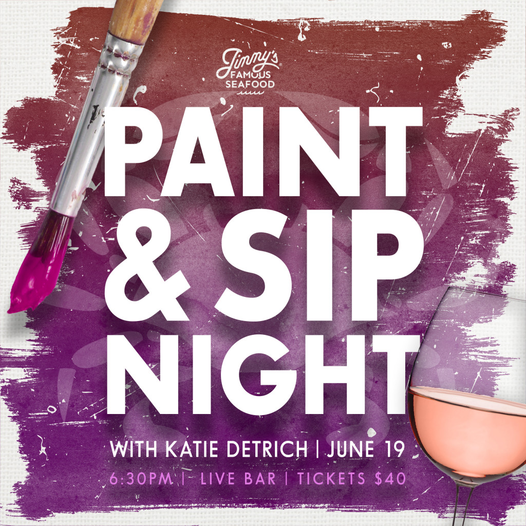 Paint & Sip Night at Jimmy's Famous Seafood | Visit Baltimore