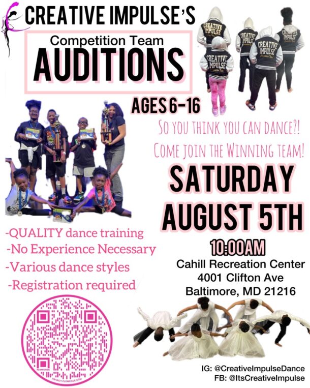 Creative Impulse Competition Team Auditions | Visit Baltimore