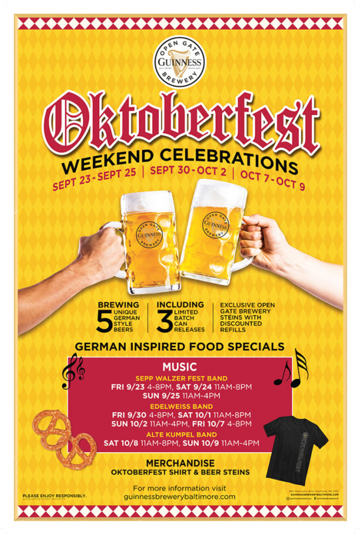 Oktoberfest at Guinness Open Gate Brewery