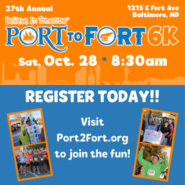 Believe In Tomorrow Children's Foundation Port to Fort 6k Visit