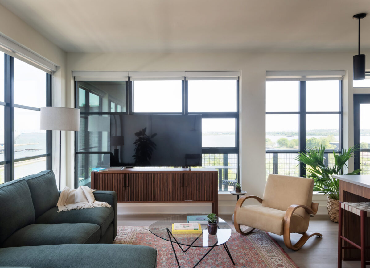 Two Bedroom view of Patapsco River