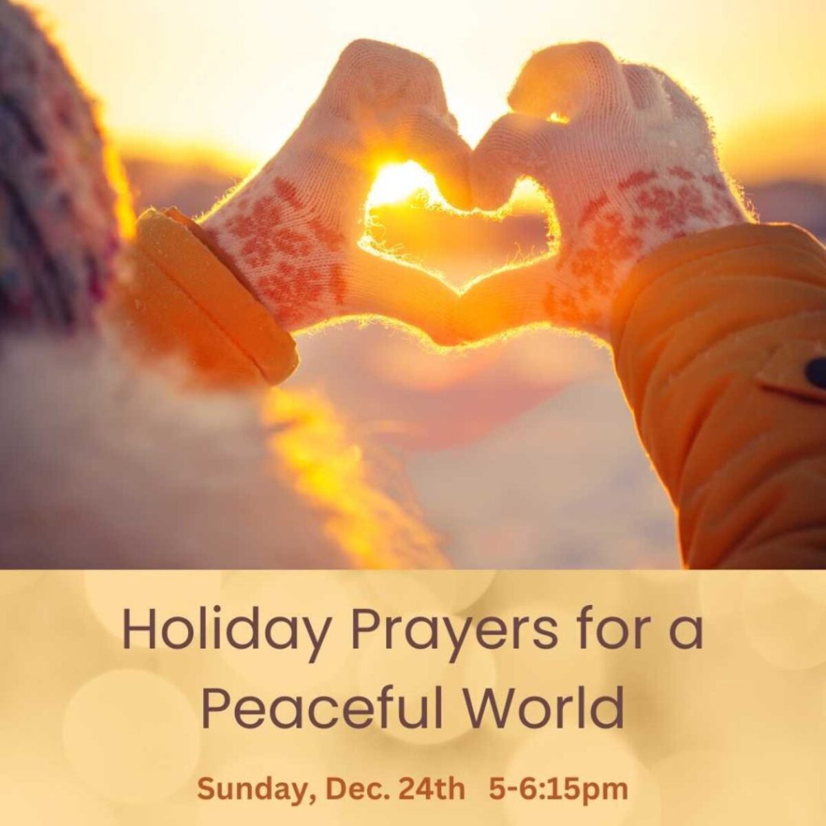 Holiday Prayers for a Peaceful World | Visit Baltimore