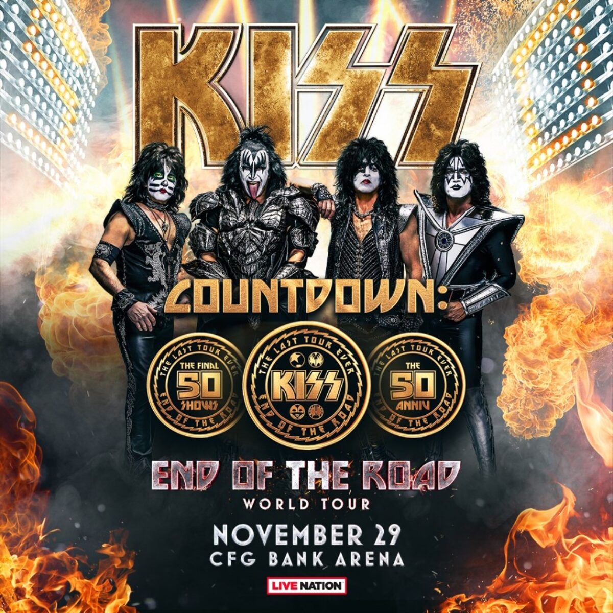 Kiss balloon (2023 End of the road tour, Europe)