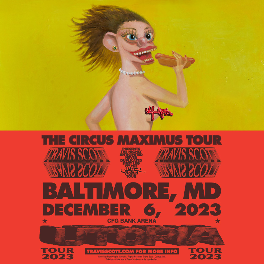 Travis Scott Utopia Circus Maximus Poster III - US