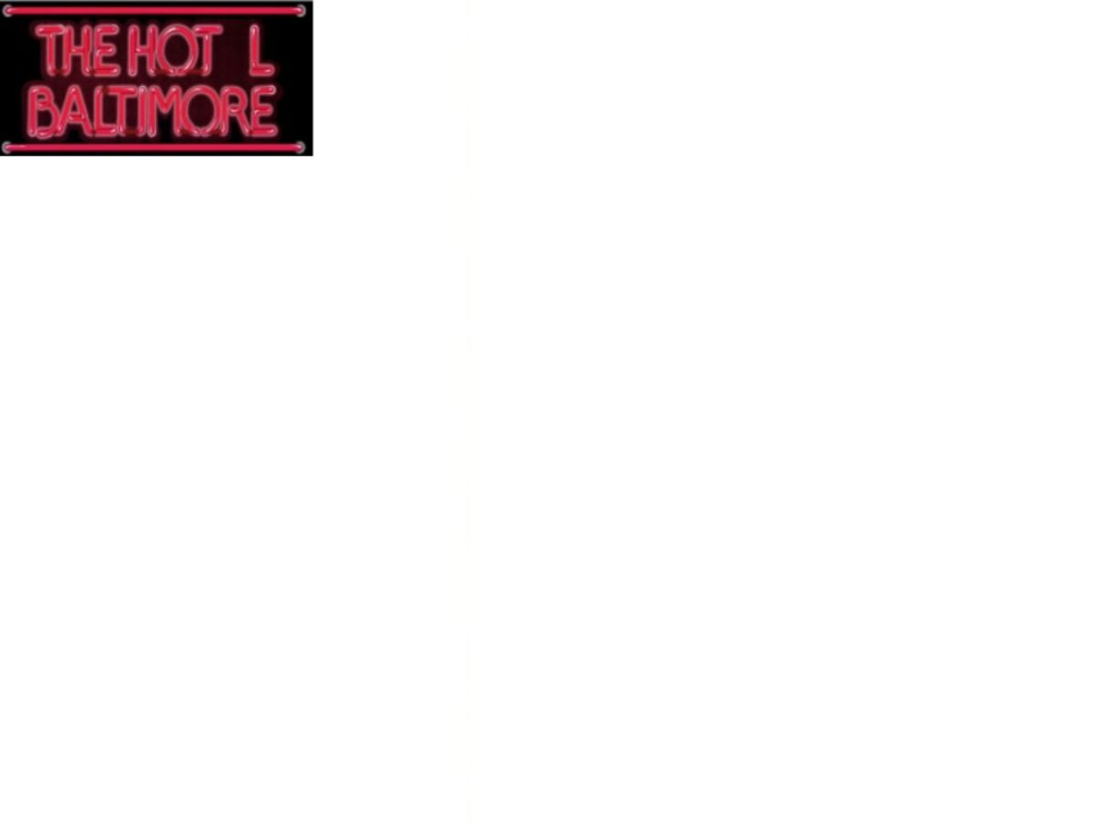 The Hot L Baltimore logo