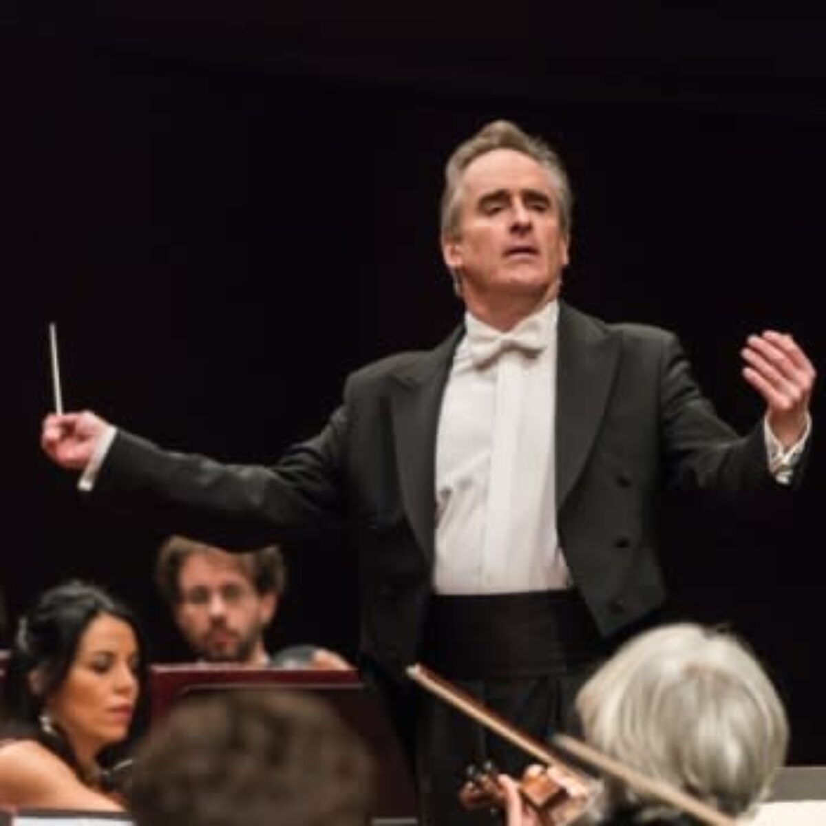 Man Conducting