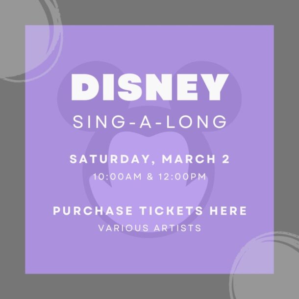 Disney Sing-Along Flyer