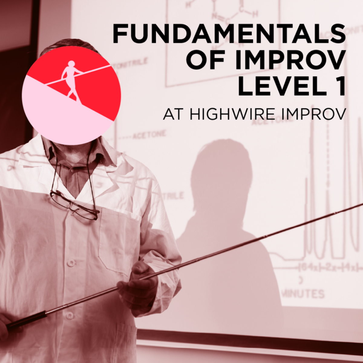 Fundamentals of Improv Level 1 - Multi-Week Class Flyer