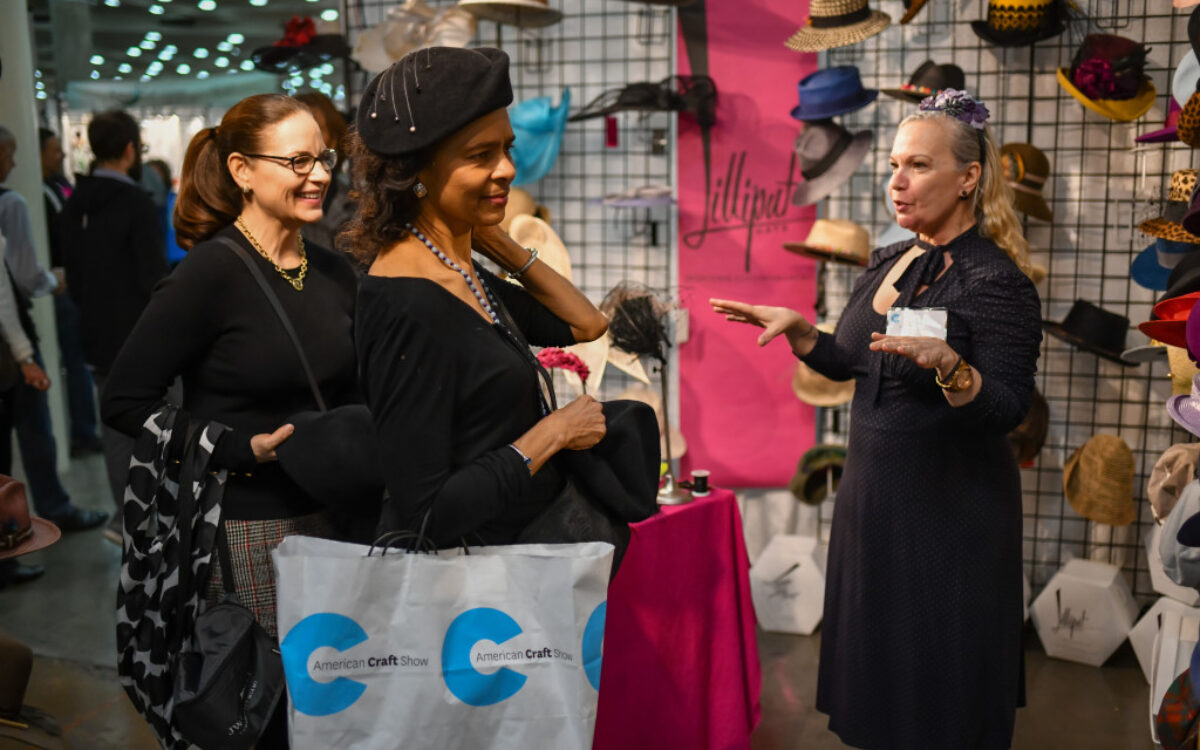 American Craft Made Baltimore Marketplace: Women Shopping