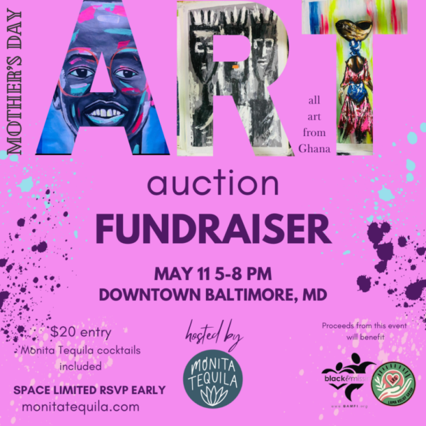 Monita Tequila Mother's Day Art Auction Fundraiser 