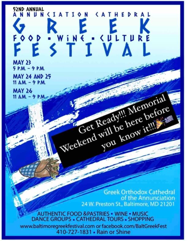 52nd Annunciation Cathedral Greek Festival | Visit Baltimore