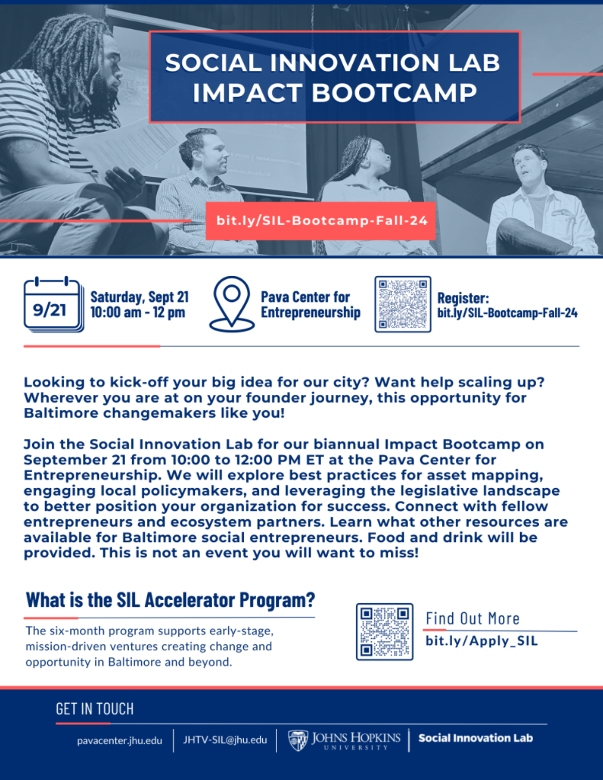 Impact Bootcamp flyer