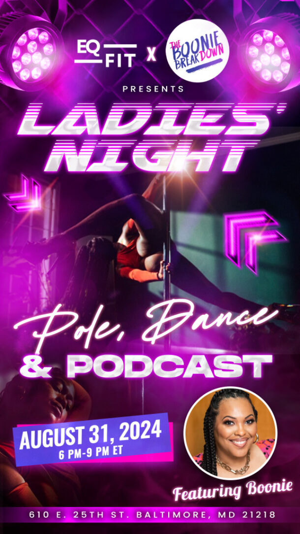 Ladies Night: Pole, Dance & Podcast poster