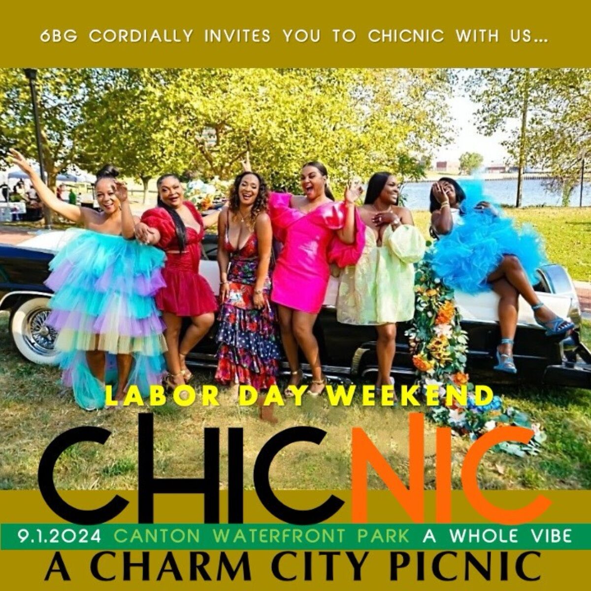 Charm City Chicnic poster