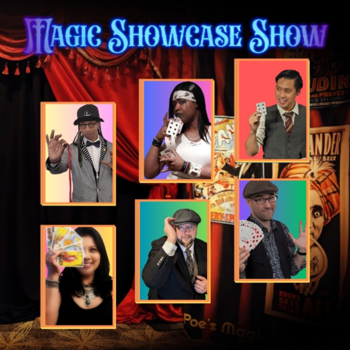 The Magic Showcase At Poe's Magic Theatre poster