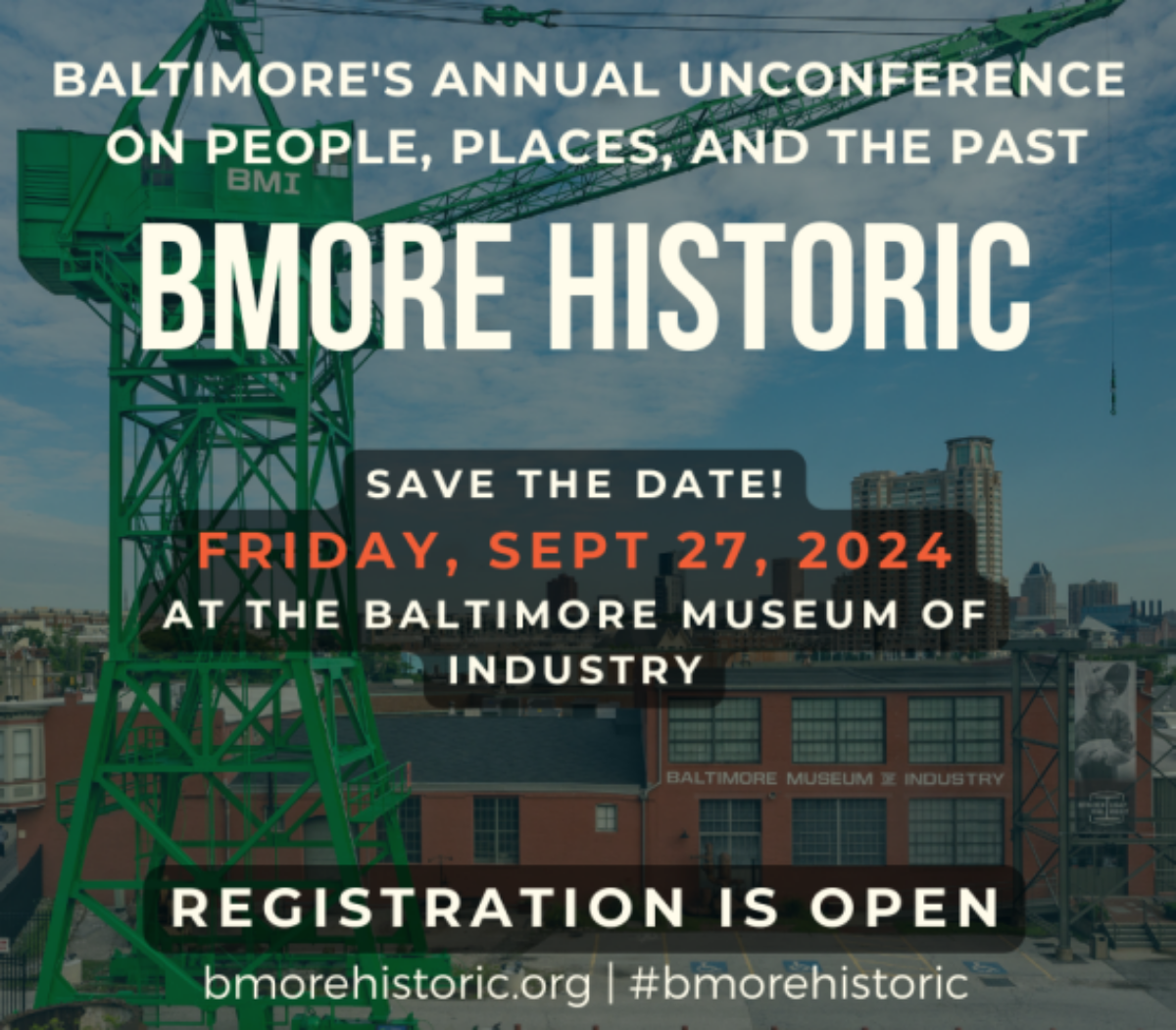 Bmore Historic 2024 poster