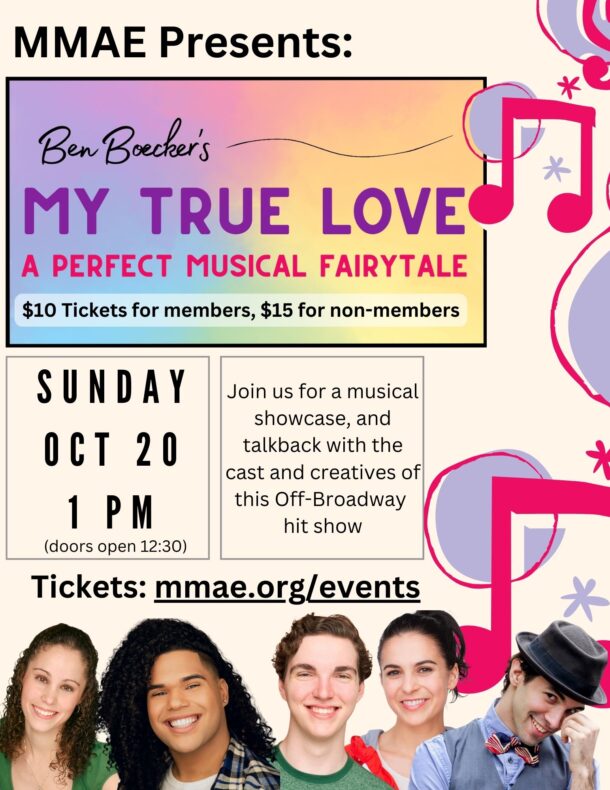 MMAE Presents a Musical Performance & Talkback flyer