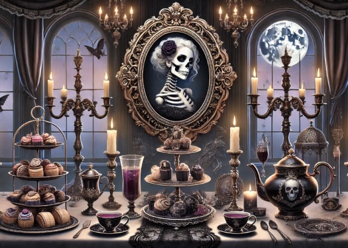 Ghastly Galentine Night-time Tea & Gothic 'Tale Party | Visit