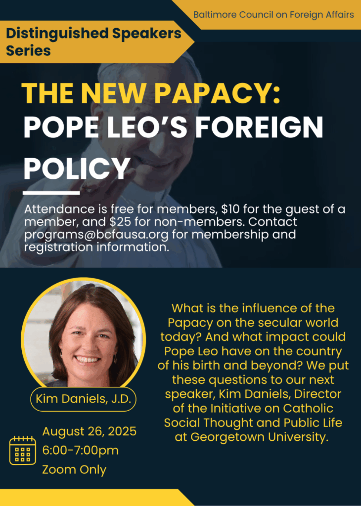 The New Papacy: Pope Leo's Foreign Policy