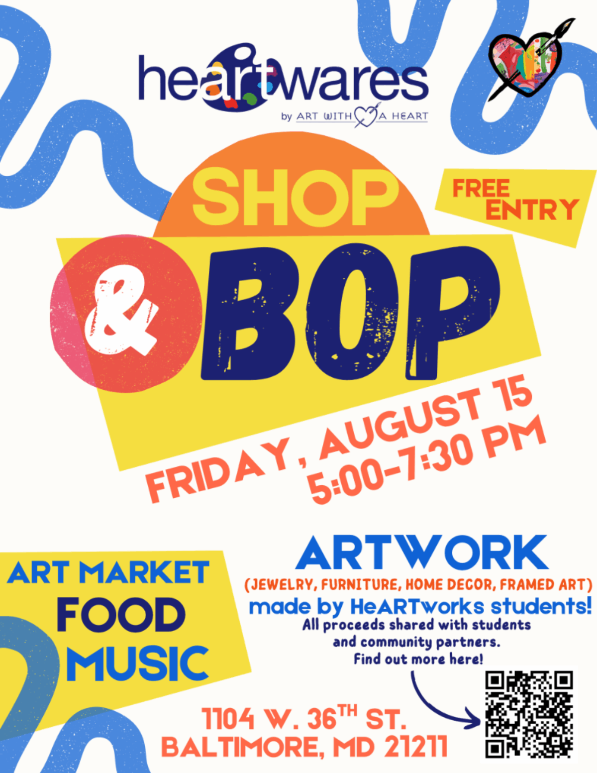 Art with a Heart Shop & Bop 2025