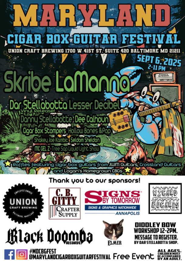 Maryland Cigar Box Guitar Festival