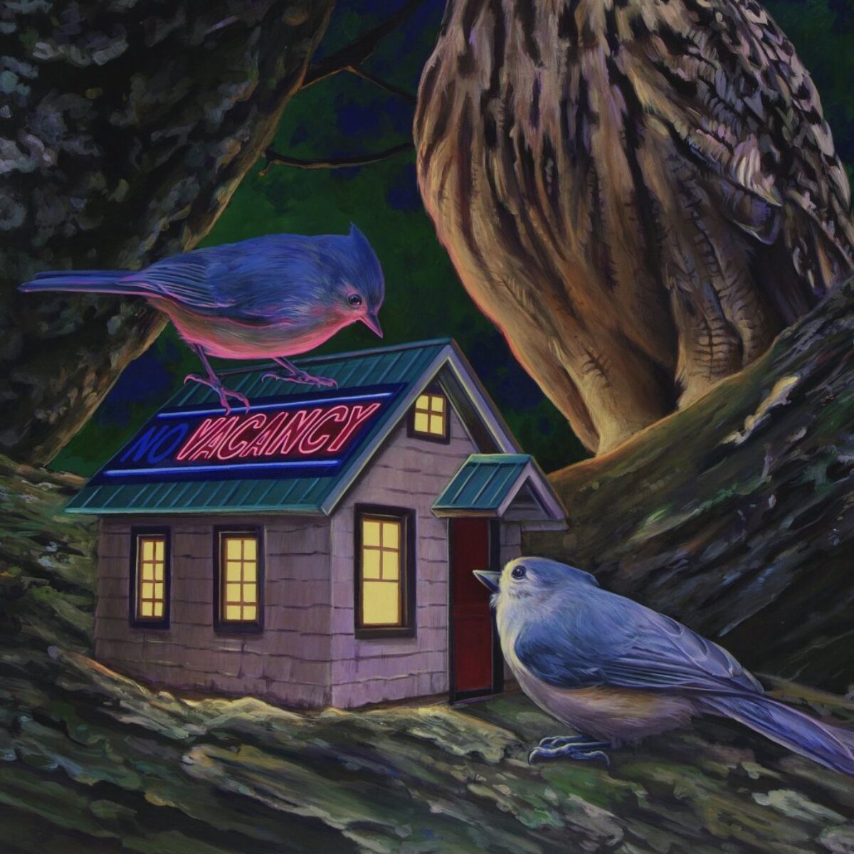 Neon Wings! Acrylic Bird Painting Workshop w/ Visiting Artist, Gigi Chen