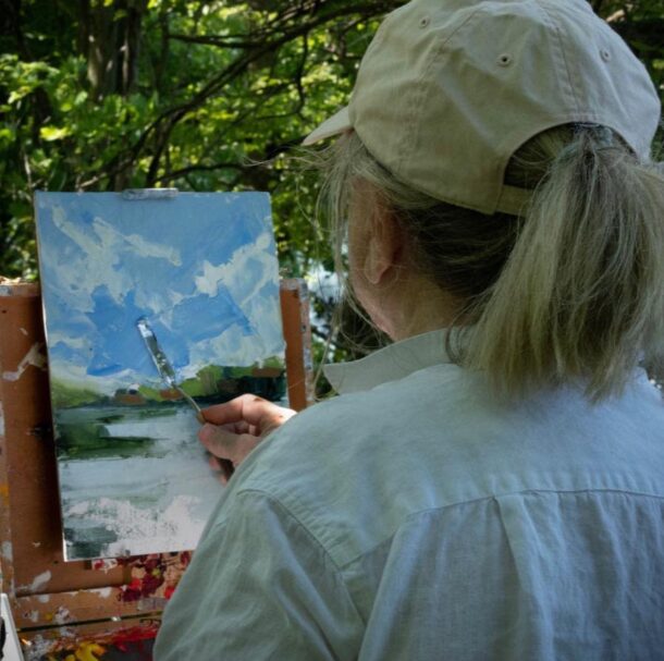 Introduction to Plein Air Painting with Artist Nancy Fine