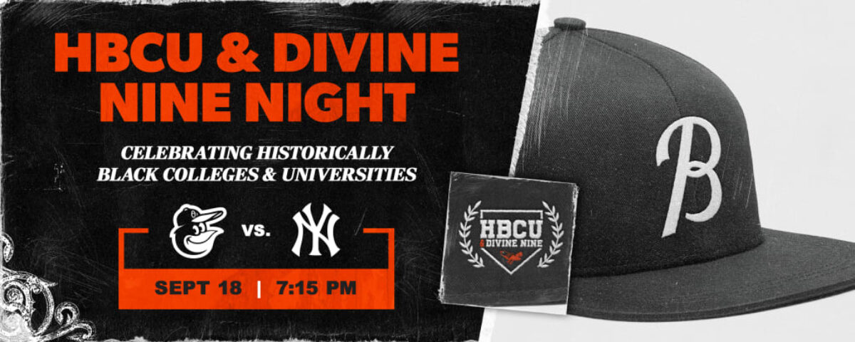 Orioles HBCU & Divine Nine Night
